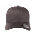 Кепка FlexFit 6277 Wooly Combed Dark Grey L/XL