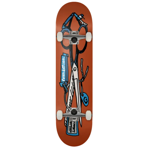 Скейтборд в сборе Foundation Lewis Scissors 8.0