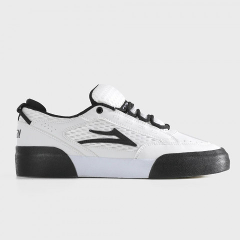 Кеды Lakai Payload White Leather Black 8us Кеды Lakai Payload White Leather Black 8us