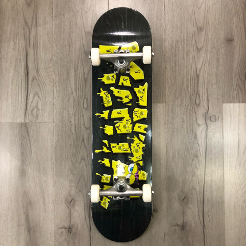 Скейтборд в сборе Mental SB Black 8.0