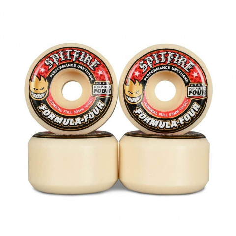 Колеса для скейтборда Spitfire F4 Conical Full 101D 52мм Колеса для скейтборда Spitfire F4 Conical Full 101D 52мм